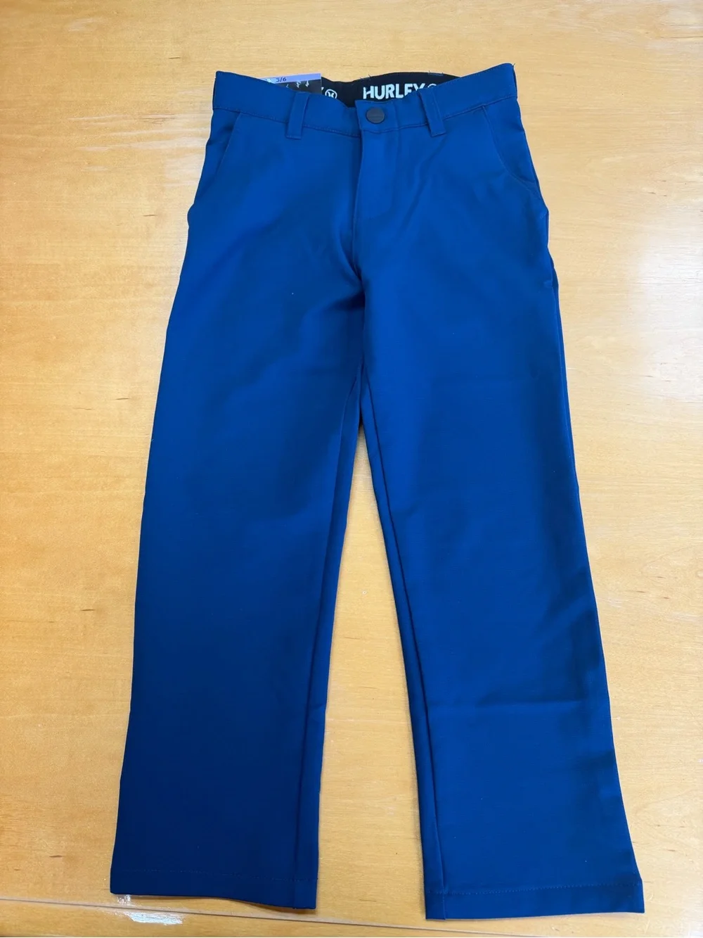Boys Hurley Blue Youth Performance Chino Pants XS (5/6)